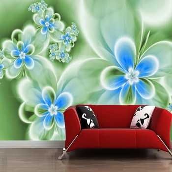 Обичай papel de parede 3d, реколта фэнтезийная цветен стенопис за хола спални разтегателен фоново украса тапети