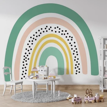 Потребителски снимки на 3d стенни тапети ръчно рисувани преливащи стенно покритие стенописи за детска стая спалня фон 3D мультяшные тапети